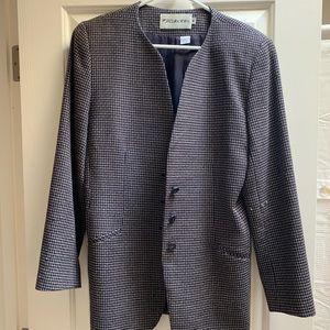 Collarless Blazer